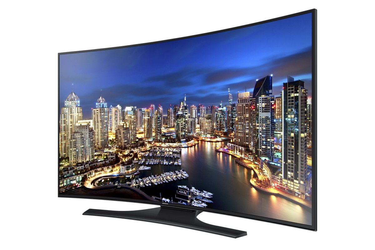 Samsung-HD TV showcasing 4K Ultra HD